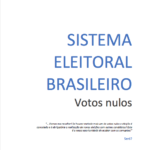 Sistema eleitoral brasileiro: votos nulos. eBook gratuito - aproveite!