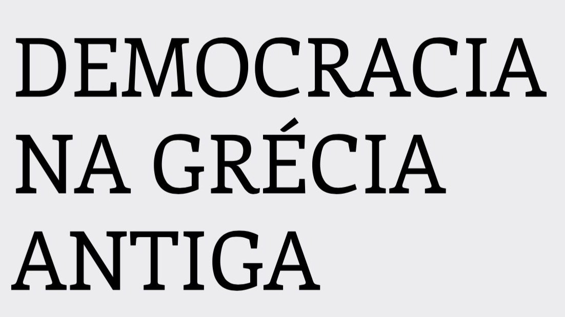 Democracia na Grécia antiga